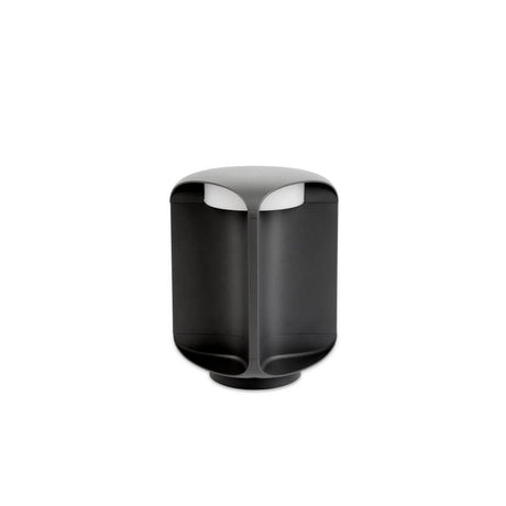 LED BU-OH 26cm bollard light IP65 Dark grey in a modern design, suitable for outdoor areas.