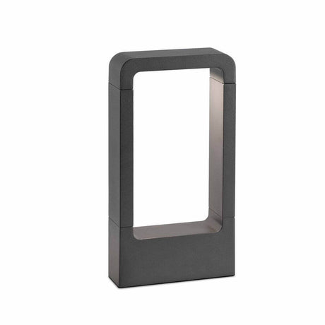 LED Base light DAS 8W 3000K 30cm IP54 dark grey in a modern design