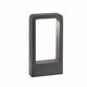 LED Sockelleuchte DAS 8W 3000K 30cm IP54 Dunkelgrau in modernem Design