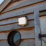 Lámpara solar de exterior Curtis LED con detector de movimiento