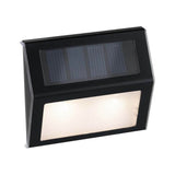 LED Solar Stufen Wand- & Treppenleuchte IP44 3000K Anthrazit
