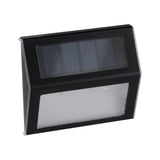 LED Solar Stufen Wand- & Treppenleuchte IP44 3000K Anthrazit