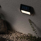 LED Solar Steps Wall & Staircase Lamp IP44 3000K Anthracite