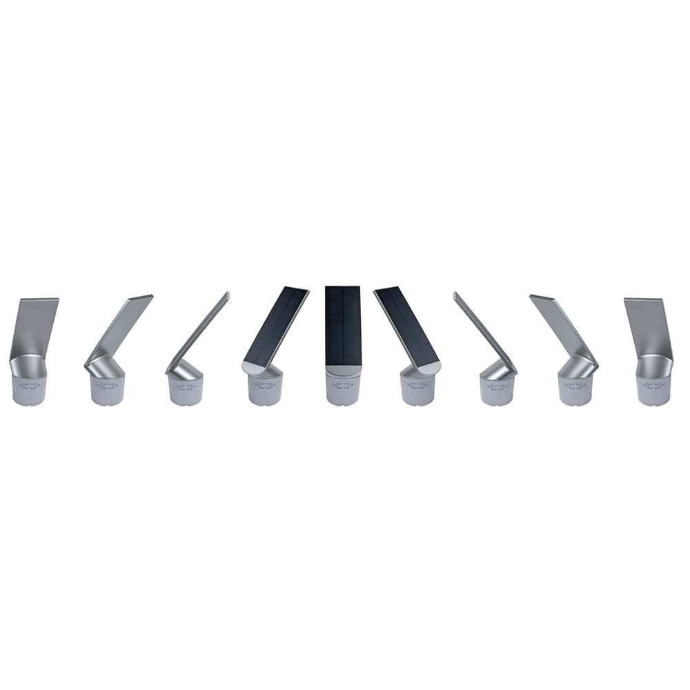 LED Solar Wall Lamp Ilias IP44 3000K Motion Detector Anthracite