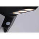 LED Solar Wandlampe Soley mit Bewegungsmelder IP44 3000K Anthrazit