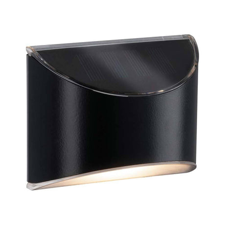 LED Solar path light IP44 3000K anthracite - modern, solar-powered outdoor light with dusk sensor.