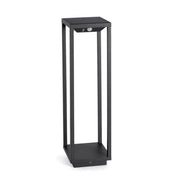 LED Solar path light SAURA with motion sensor IP54 dark grey - elegant solar lamp for outdoor use