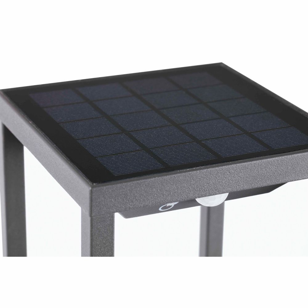LED solar path light Saura with motion detector IP54 dark gray