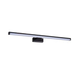 LED Spiegellampe Asto 60cm IP44 770lm 4000K Schwarz  Kanlux   