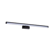 LED Spiegellampe Asto 60cm IP44 770lm 4000K Schwarz, rechteckige Bad- und Spiegelleuchte von Kanlux