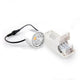 LED Spot Shine 10W Silber 2000-2800K Dimm-to-warm mit Phasenan- und Phasenabschnitt.