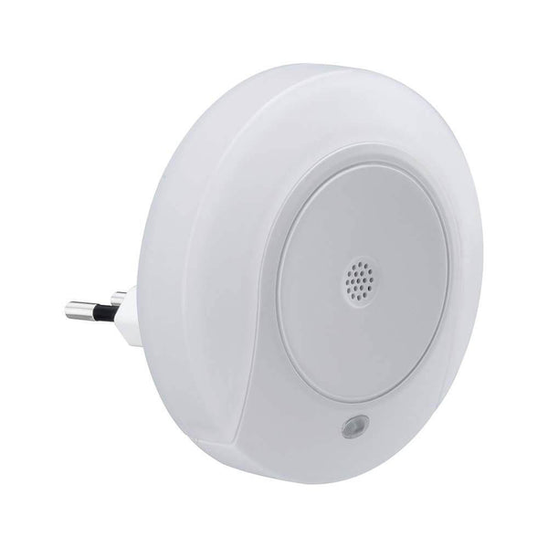 LED Stecker-Nachtlicht Horby mit Sound-Sensor 3000K Weiß, modernes Steckerlicht mit Geräuschsensor.