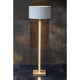 LED Stehlampe Asseto 3350lm Eiche-Geölt, Beige auf modernen Hintergrund