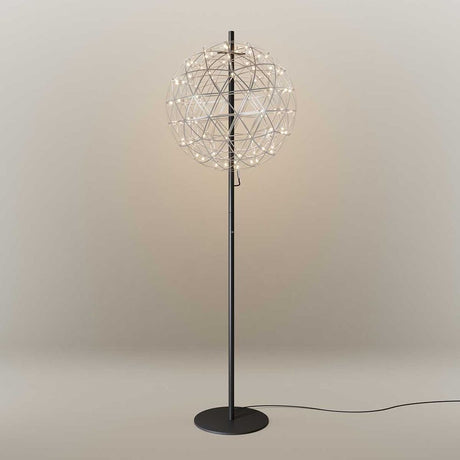 s.luce Atom metal LED floor lamp with touch dimmer