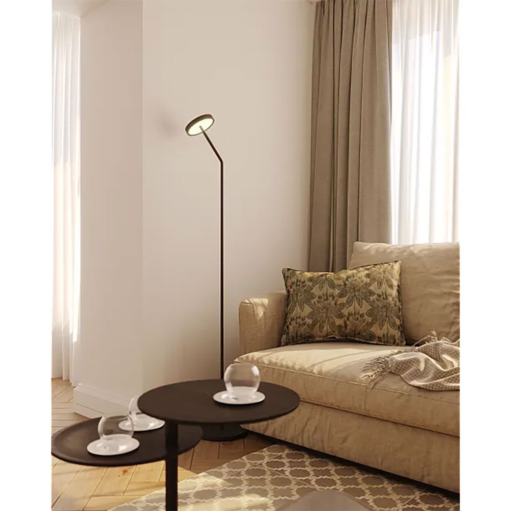 LED -vloerlamp Ibiza 123cm met roterende kop