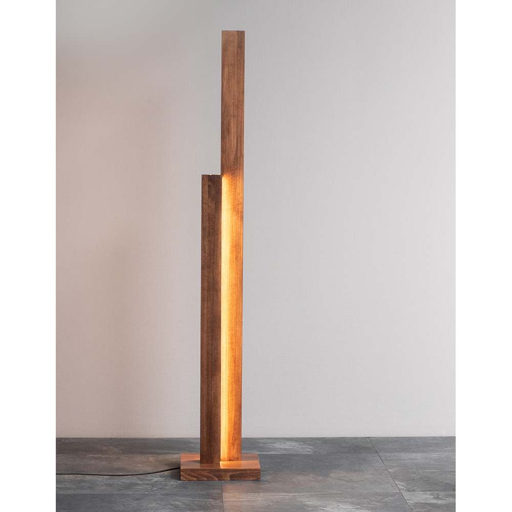 Lampadaire LED Manhattan Touche tactile 3500lm écrou