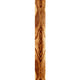LED Stehleuchte Stein Columna 160cm Olivenmaser aus hochwertigem Olivenholzfurnier.