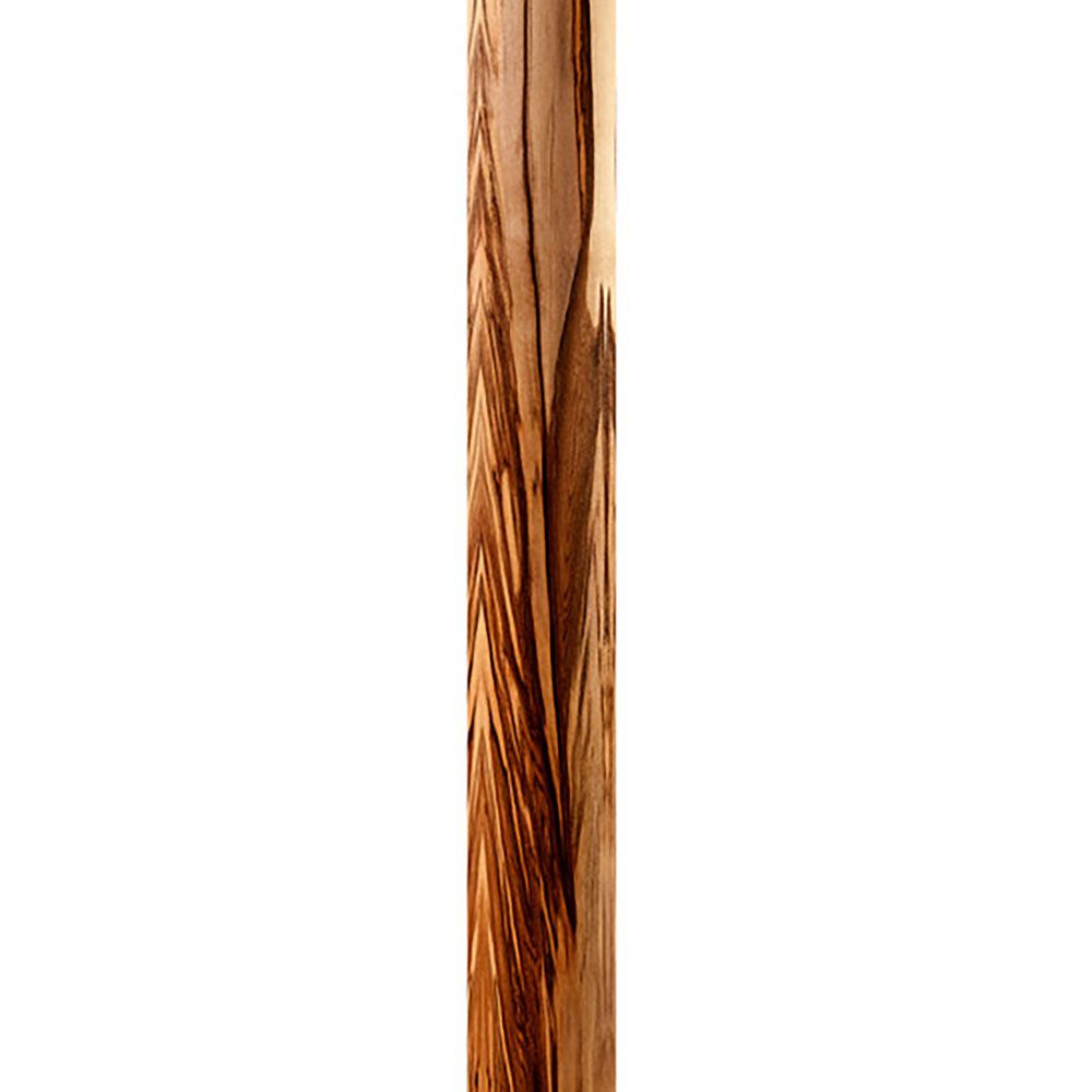 LED Stehleuchte Stein Columna 160cm Nussbaum