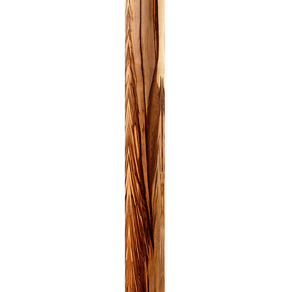 LED Stehleuchte Stein Columna 160cm Nussbaum - elegante Holzfurnier Stehlampe aus Nussbaum