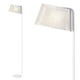 LED Stehleuchten Owalo 7010 aus Holz 168cm in modernem Design mit Holzschirm.