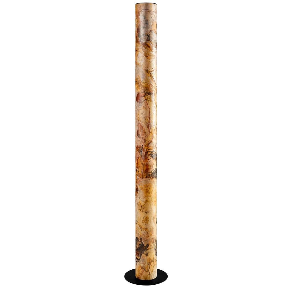 Lâmpada de pedra LED Columna, 160cm, outono da Baviera