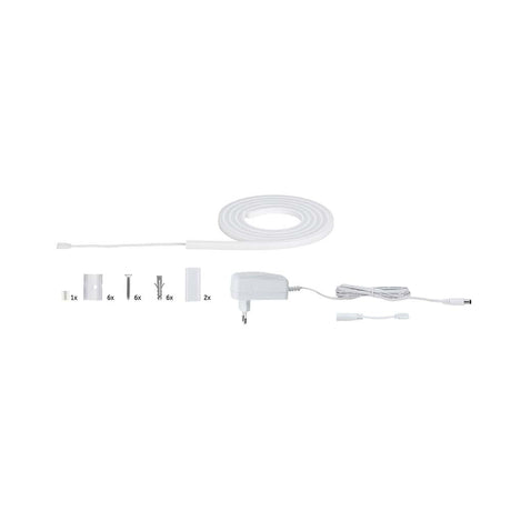 LED Strip 1,5m Function MaxLED Flow conjunto base branco quente 21W 