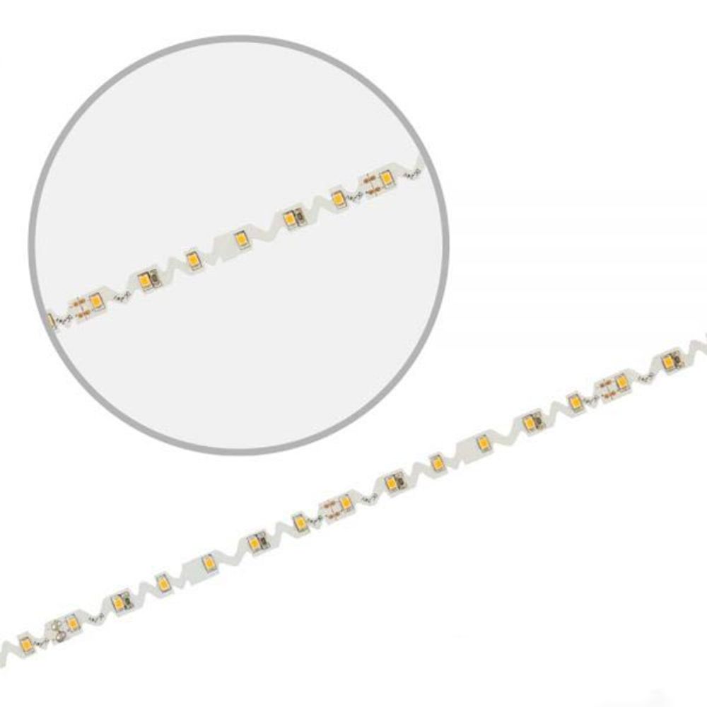 LED -strip 5m flexibel voor hoeken en bochten 24V 950lm/m warm wit wit