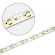 LED Strip Linear 5m 4250lm 24V Warmweiß, Detailaufnahme der Lichtstreifen mit PWM und PFM Modulation.