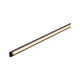 LED Strip Profil Base Schwarzer 2m Diffusor