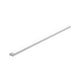 LED Strip Profil Base 1m Weißer Diffusor Alu, Satin