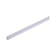 LED Strip Profil Base 1m Weißer Diffusor Alu, Satin