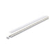 LED Strip Profil Base 1m Weißer Diffusor Alu, Satin