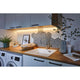 LED Strip Profil Base 1m Weißer Diffusor Alu, Satin