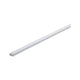 LED Strip Profil Base Weißer Diffusor 2m Alu-Eloxiert Satin