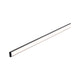 LED Strip Profil Base 2m Weißer Diffusor, Schwarz