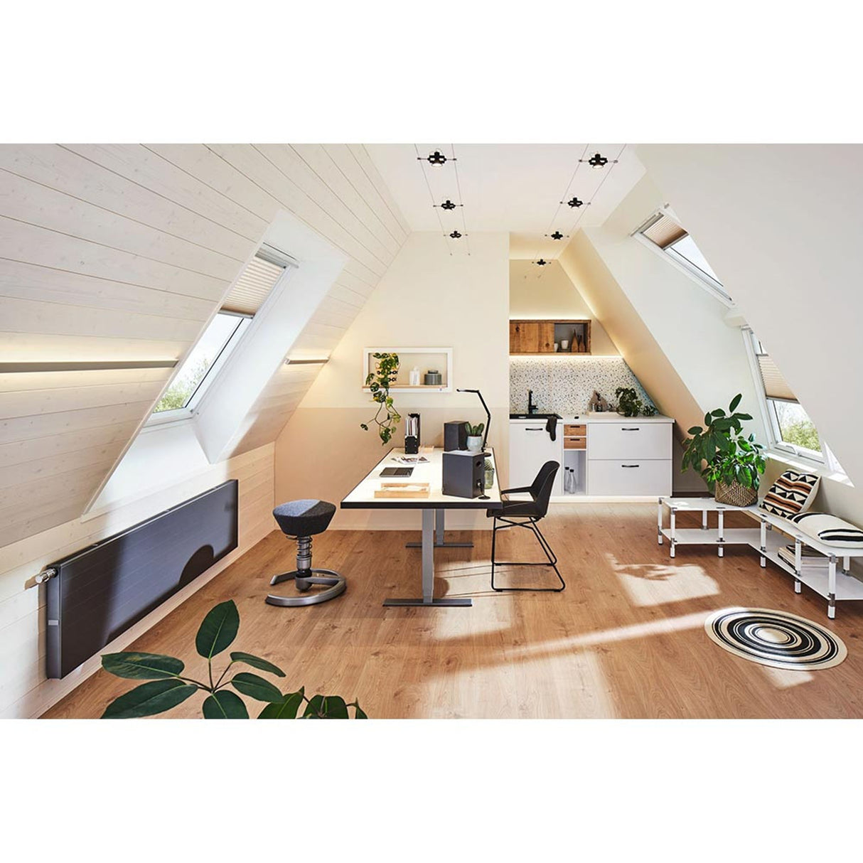 LED Strip Profil Duo 1m Alu-Eloxiert