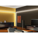 LED Strip Profil Duo 1m Alu-Eloxiert