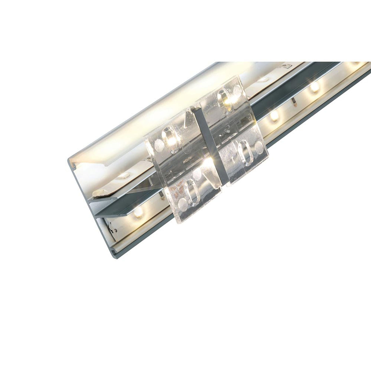 LED Strip Profil Duo 2m Alu-Eloxiert