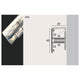 LED Strip Profil Duo 2m Alu-Eloxiert
