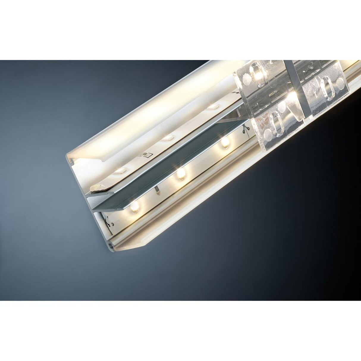 LED Strip Profil Duo 2m Alu-Eloxiert