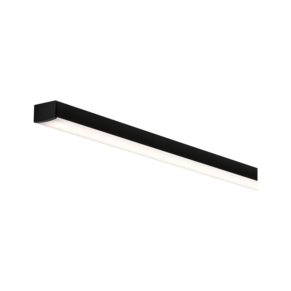 LED Strip Profil Square 1m Schwarz
