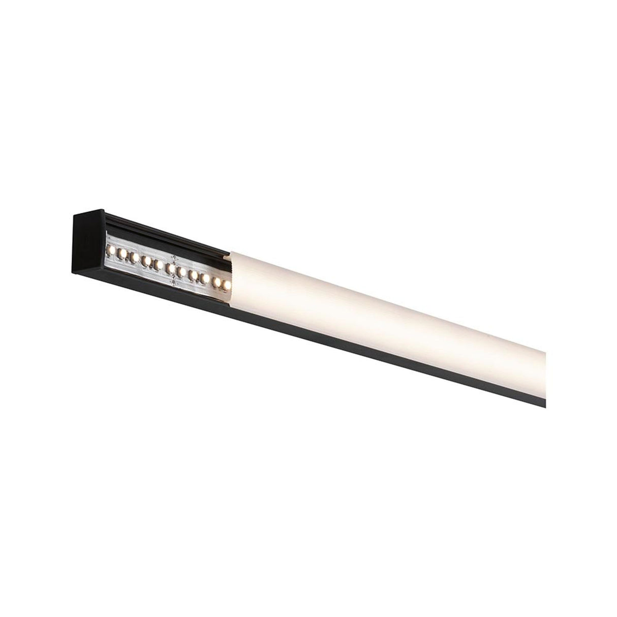 LED Strip Profil Square 2m Schwarz