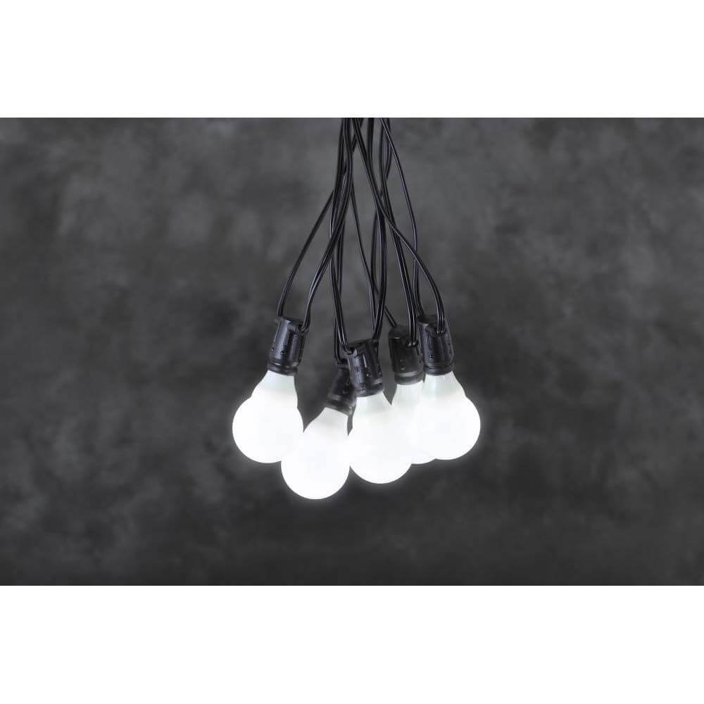 LED Beer Garden Sain Extension Opal 10 Pears Zimna biała IP44