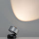 LED Tischleuchte Aldan 3, 5W mit indirekten Lichteffekten und Stoffkabel.