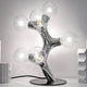 DNA Triple-7 Tischlampe Chrom