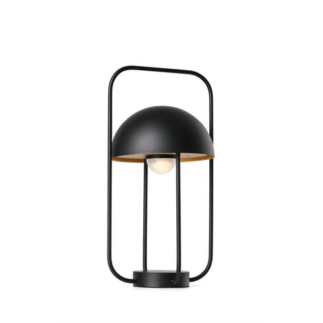 LED Tischleuchte JELLYFISH 3W 2700K Schwarz in modernem Design mit schwarzem Gehäuse