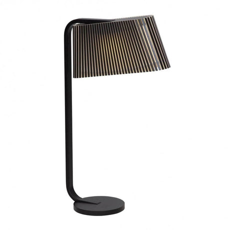 LED Owalo 7020 table lamp made of wood, 50 cm, with modern design and stylish lampshade.
