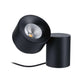 LED Wand- & Tischleuchte Puric Pane mit Touch-Dimmer Schwarz in modernem Design und flexibler Positionierung.