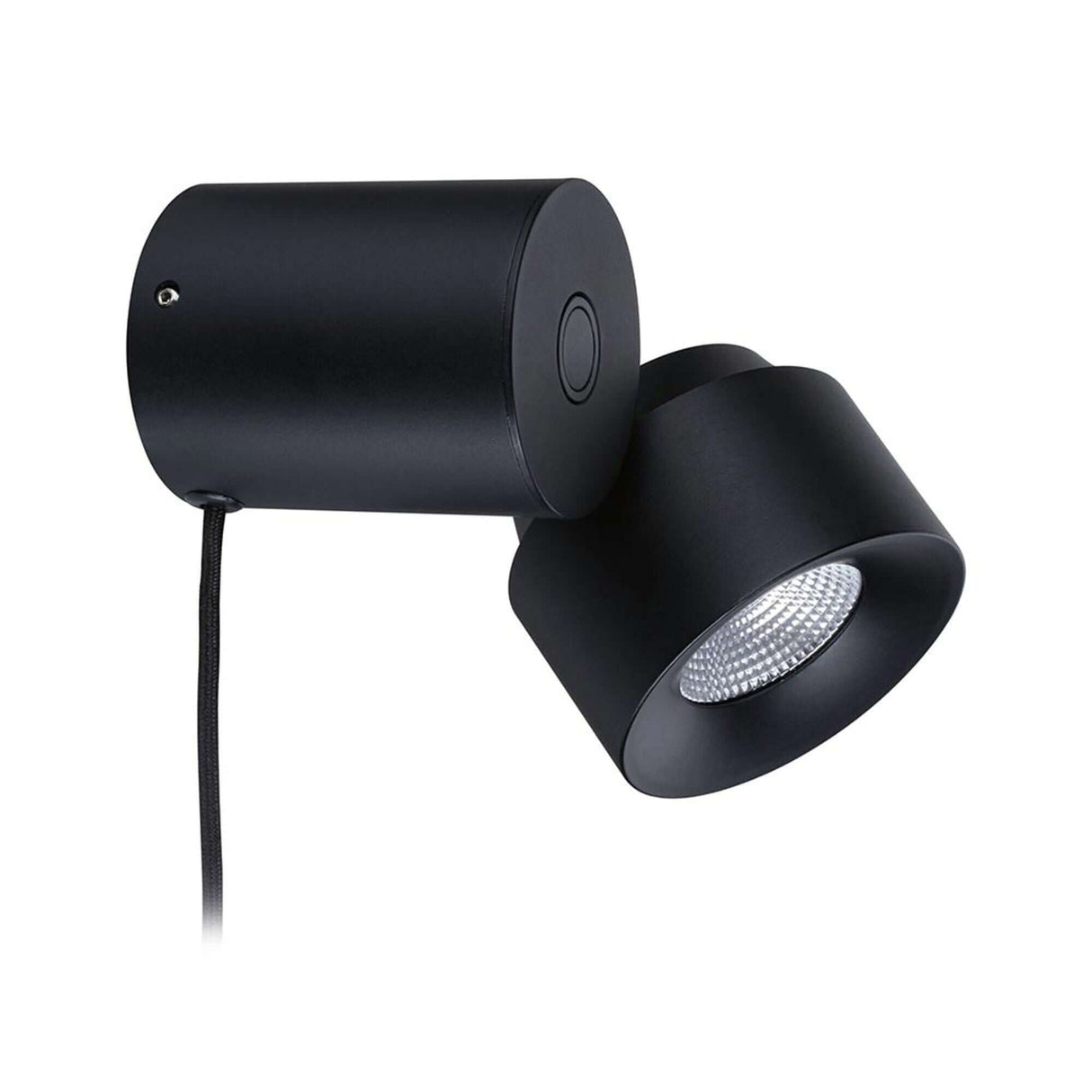 LED Wand- & Tischleuchte Puric Pane mit Touch-Dimmer Schwarz in modernem Design und flexibler Platzierung.