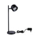 LED Tischleuchte Puric Pane Touch-Dimmer Schwarz mit modernem Design und effizienter Lichtlenkung.
